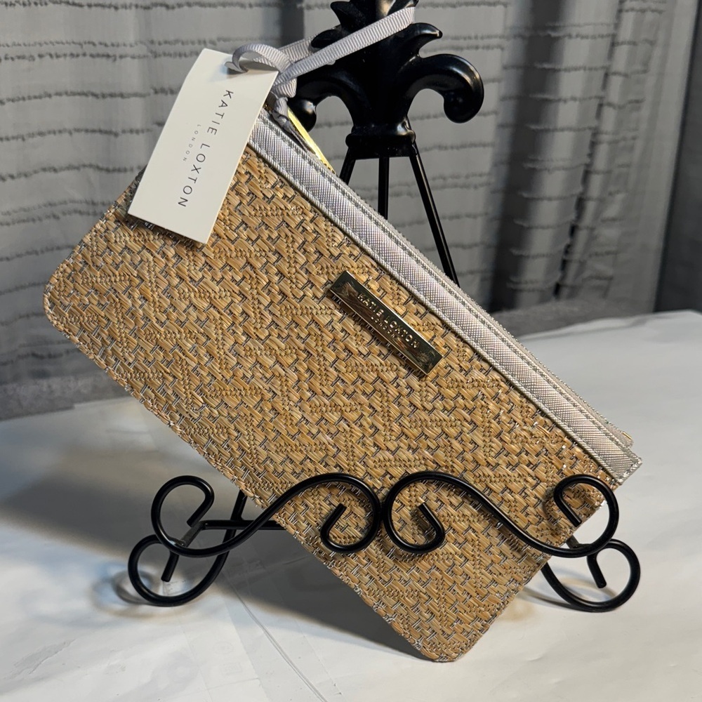 Katie Loxton Tan Pencil Case